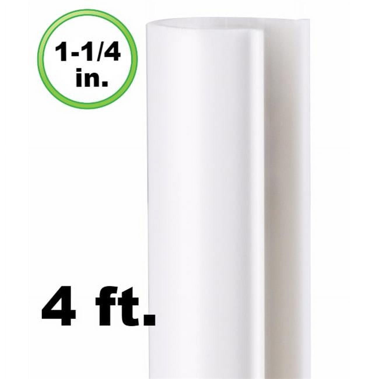 04-ez 4 Ft. X 1.25 In. Snap Clamp Abs For 1.25 In. Pvc Pipe - Light Grip