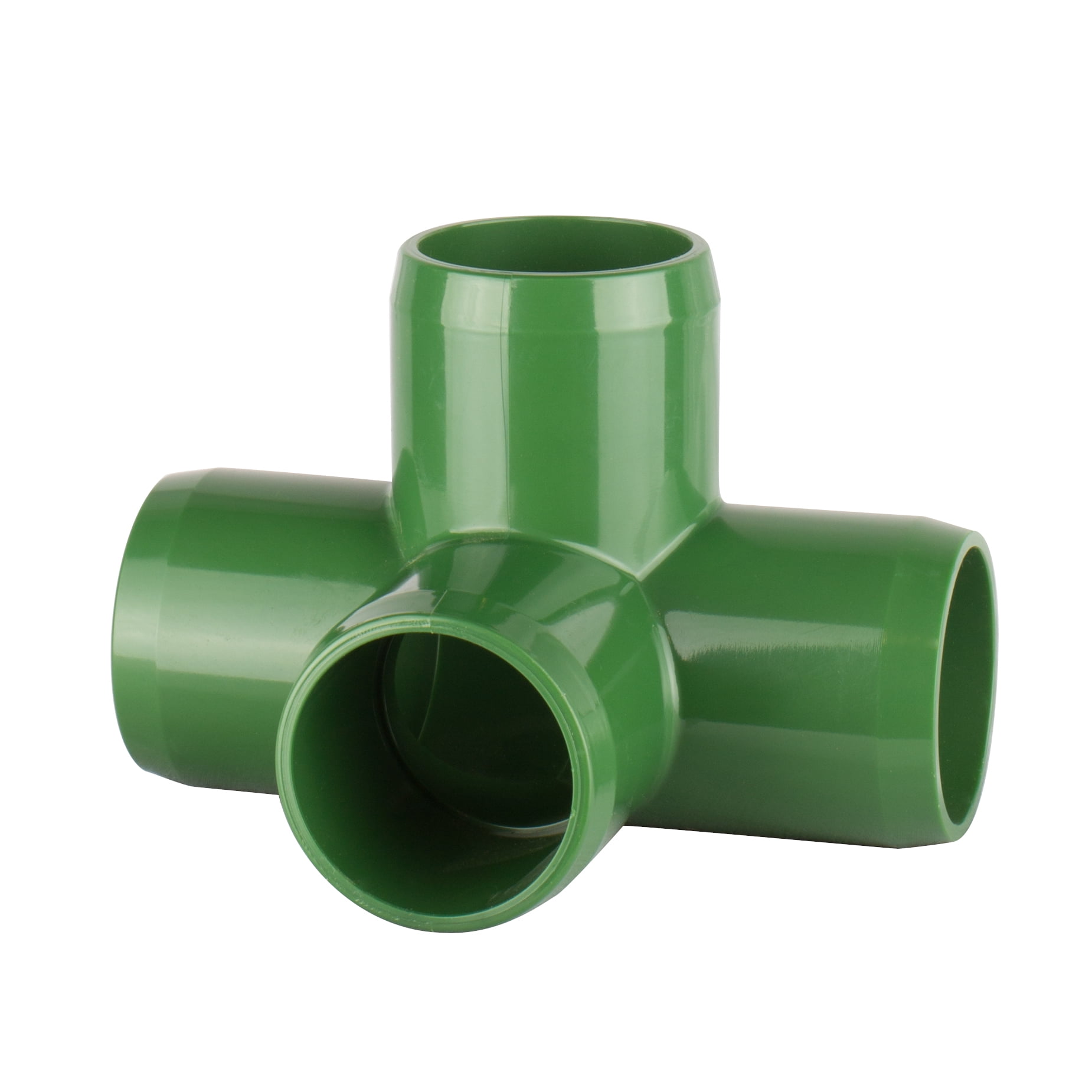 43-fg 1 In. 4 Way Lt Pvc Pipe Fitting - Green