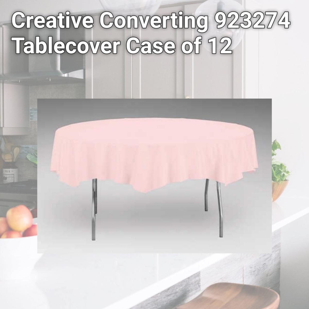 Picture of Creative Converting 923274 Tablecover Case of 12