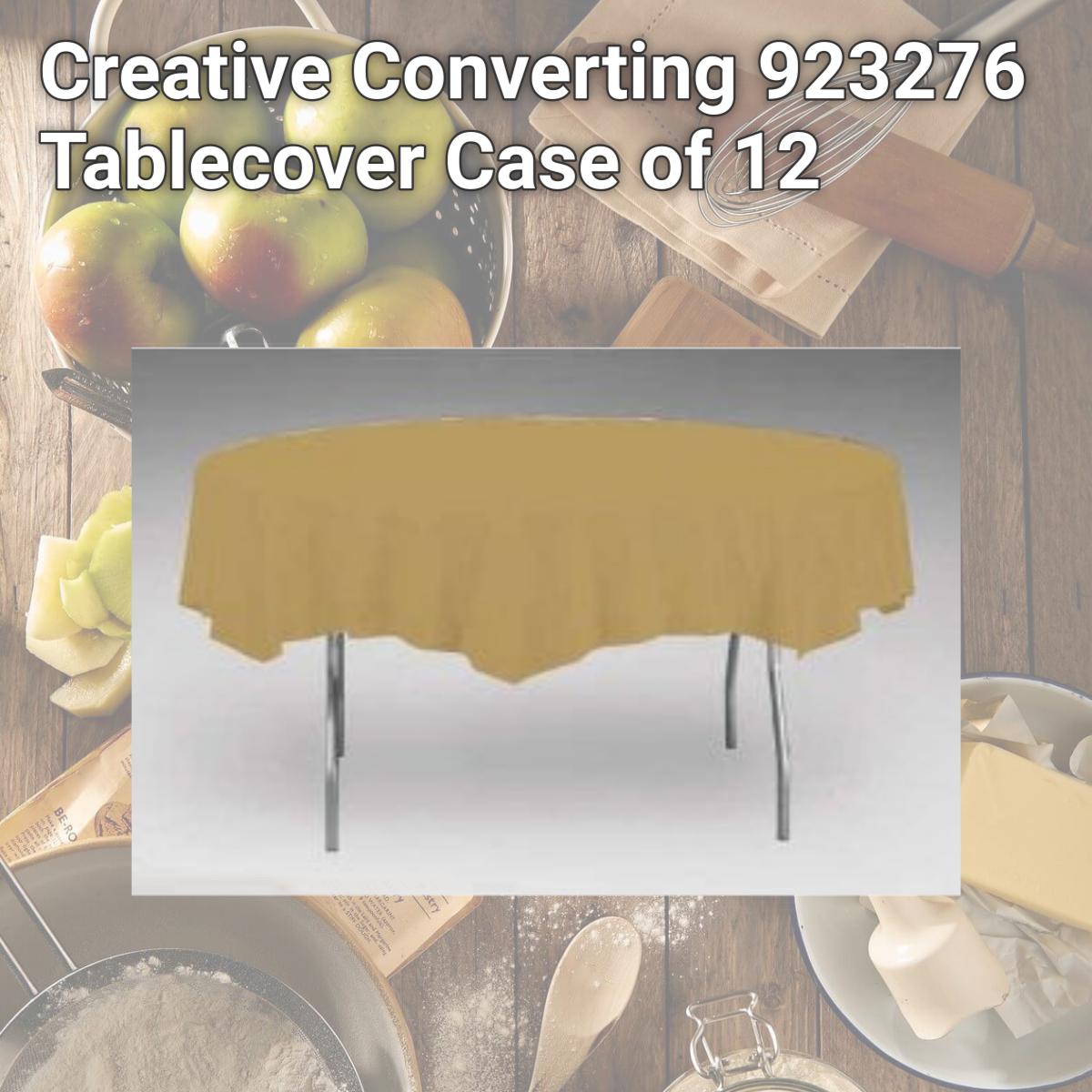 Picture of Creative Converting 923276 Tablecover Case of 12
