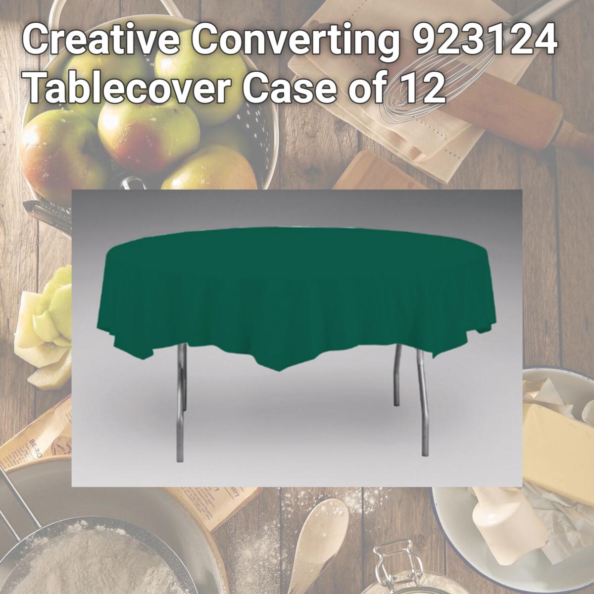 Picture of Creative Converting 923124 Tablecover Case of 12