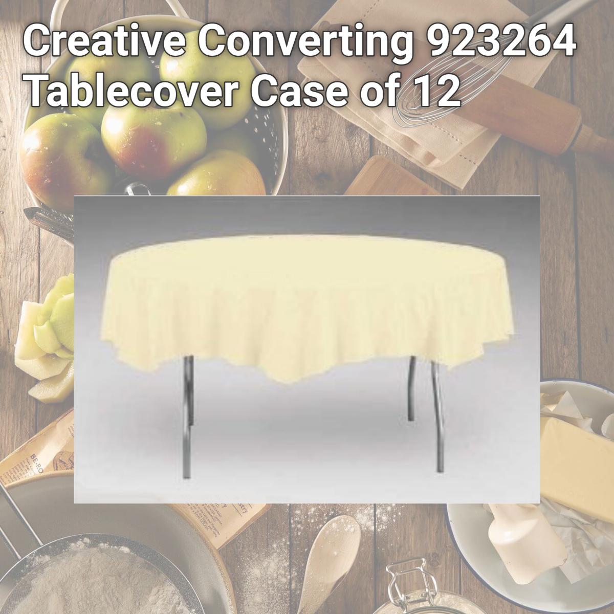 Picture of Creative Converting 923264 Tablecover Case of 12