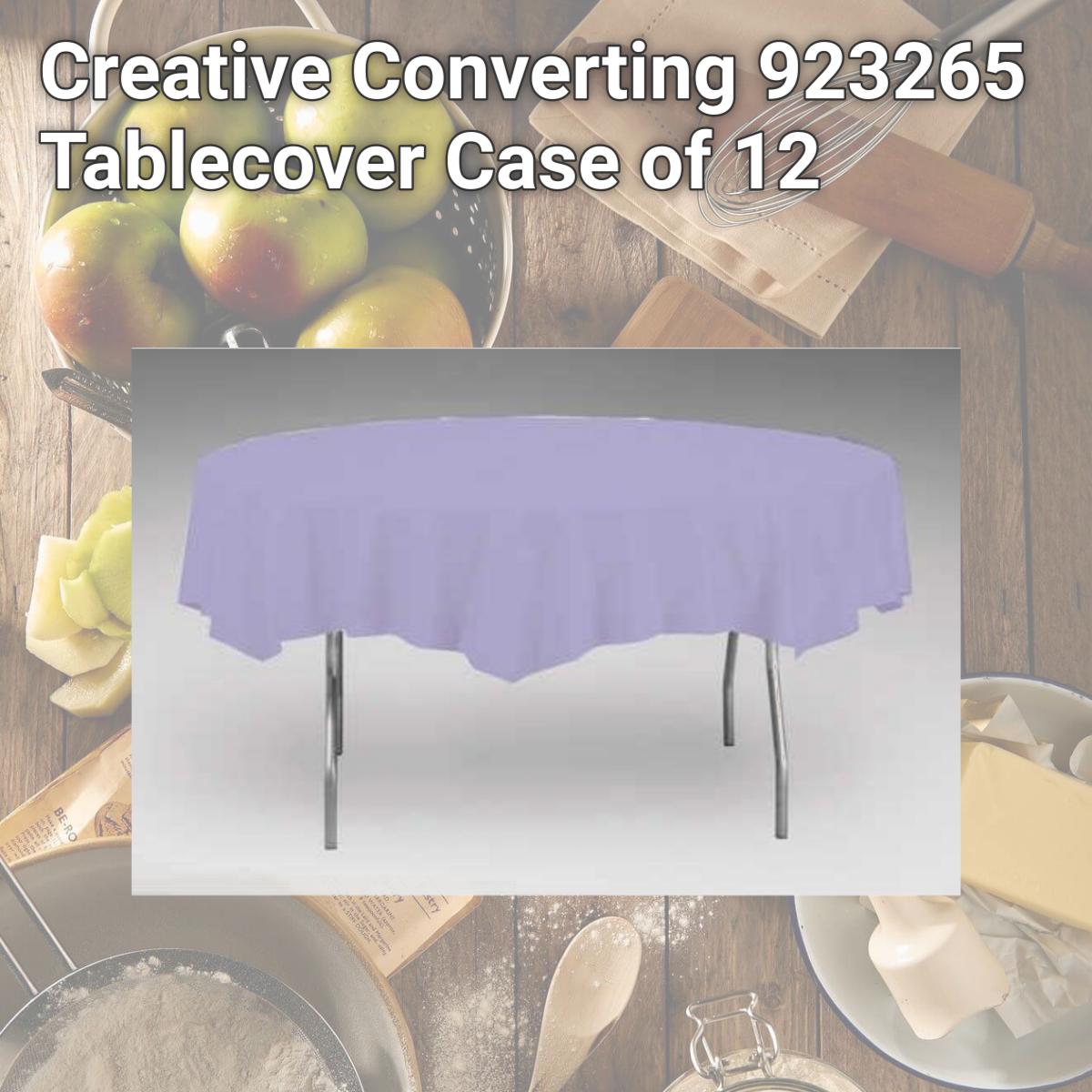 Picture of Creative Converting 923265 Tablecover Case of 12