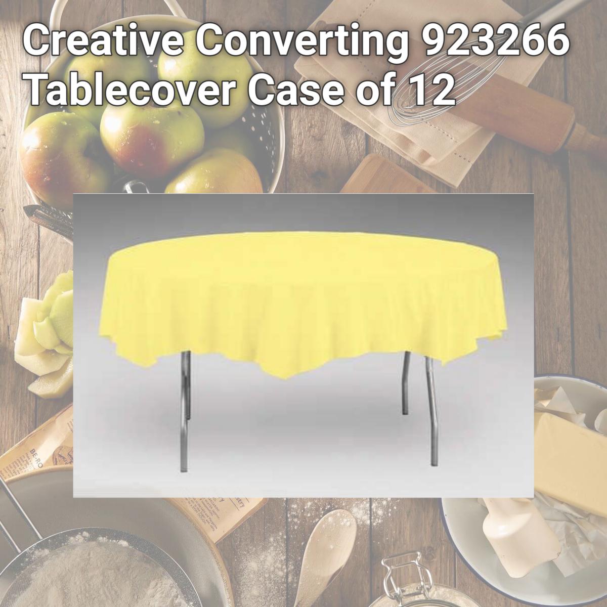 Picture of Creative Converting 923266 Tablecover Case of 12