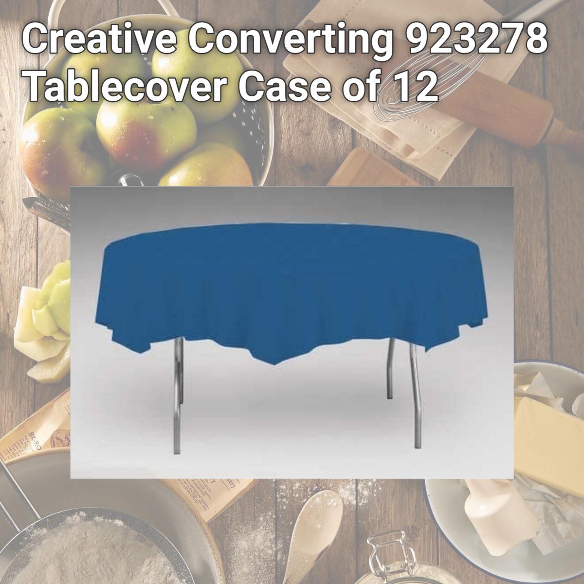 Picture of Creative Converting 923278 Tablecover Case of 12