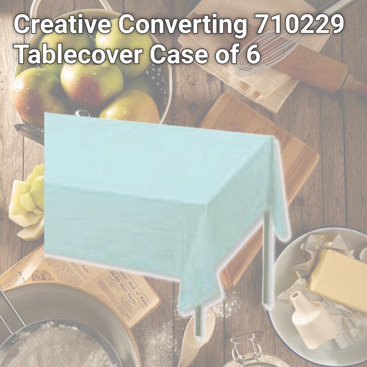 Picture of Creative Converting 710229 Tablecover Case of 6