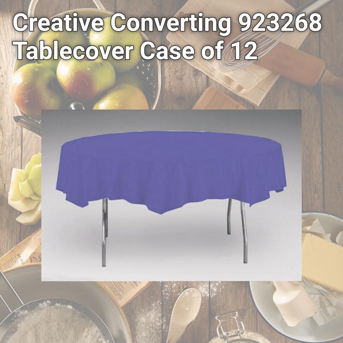 Picture of Creative Converting 923268 Tablecover Case of 12