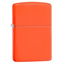 28888 Neon Orange Classic Windproof Standard Size Lighter