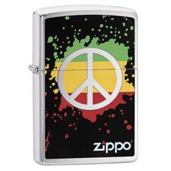 29606 Zippo Peace Splash Lighter
