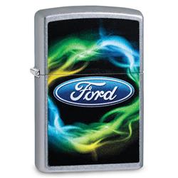29752 Ford Windproof Street Chrome Pocket Lighter