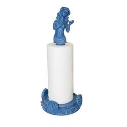 Hm732 Coastal Blue Mermaid Paper Towel Holder, Coastal Blue