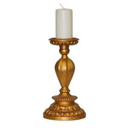 34202 Bar Short Rope Candle Stick, Baroque
