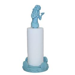Hm732 Turquoise Mermaid Paper Towel Holder, Turquoise