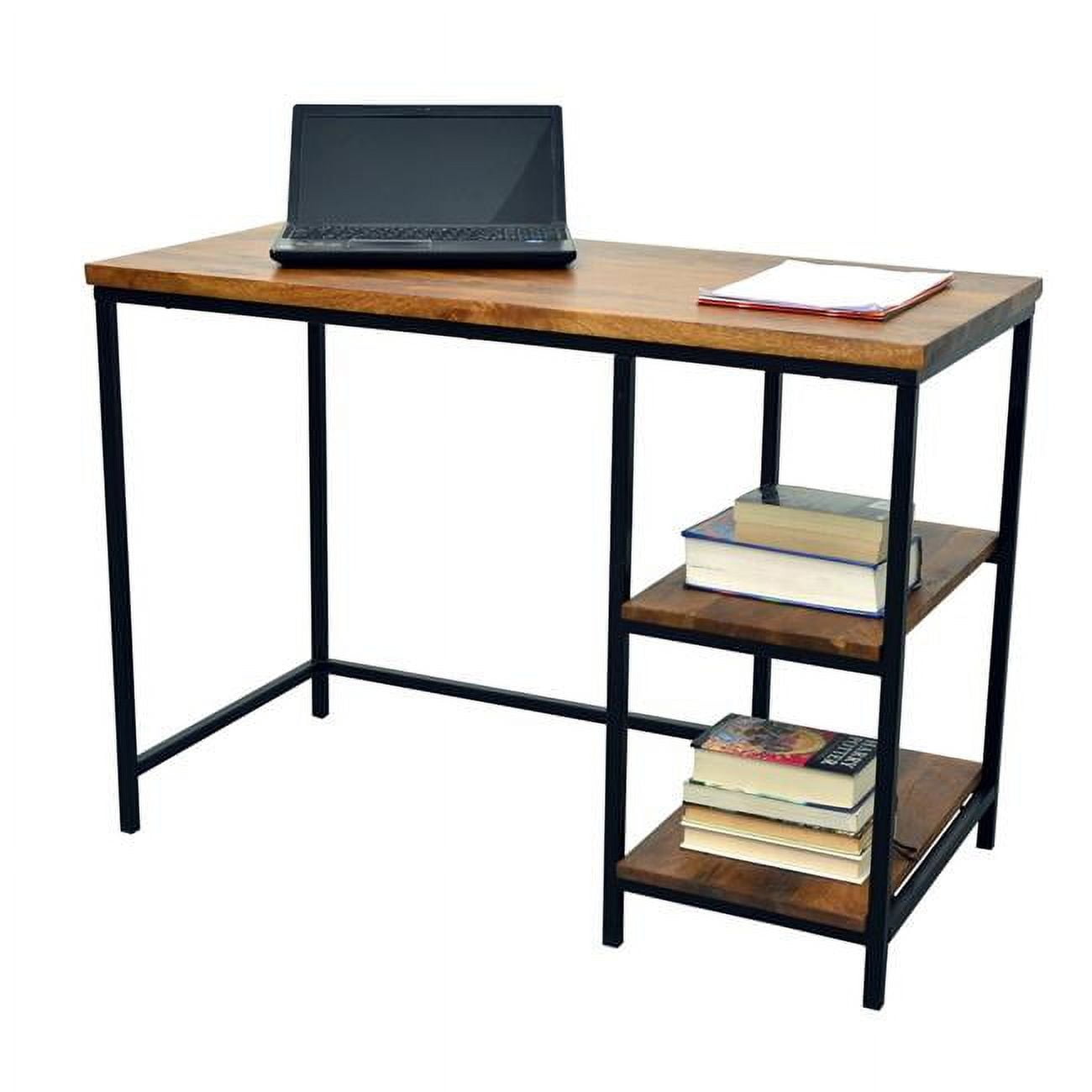 Cf4220chetbk Brayden Chestnut Desk With Shelves - 20 X 30 X 42 In.