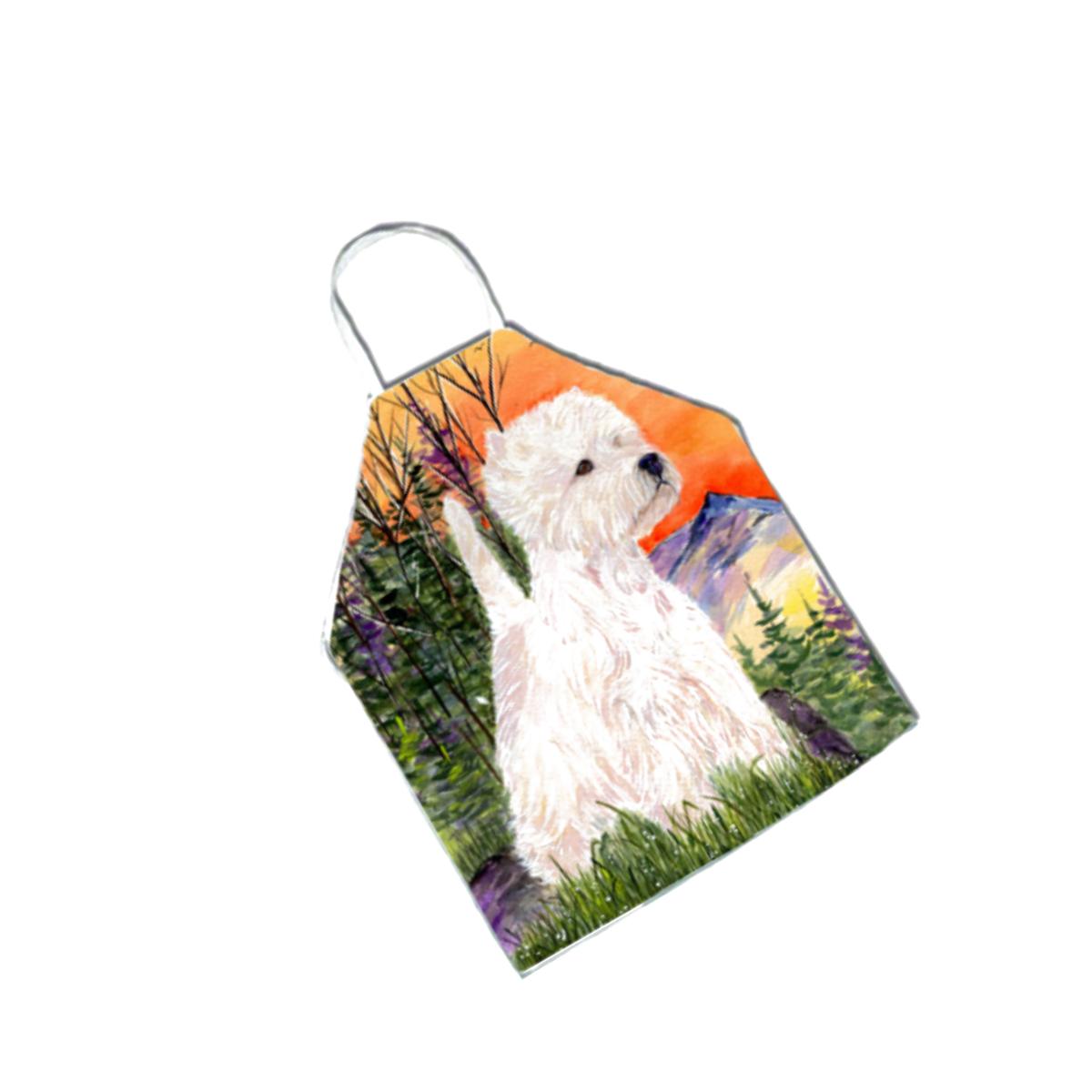 Picture of Carolines Treasures SS1013APRON Westie Apron - 27 H x 31 W in.
