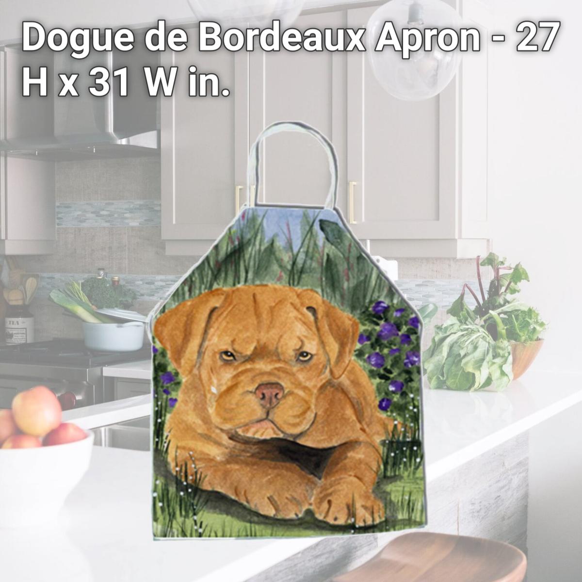 Picture of Carolines Treasures SS8032APRON Dogue de Bordeaux Apron - 27 H x 31 W in.