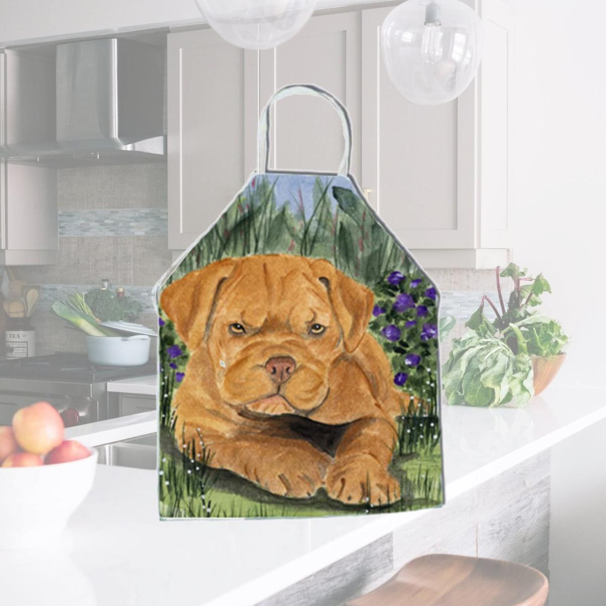 Picture of Carolines Treasures SS8032APRON Dogue de Bordeaux Apron - 27 H x 31 W in.