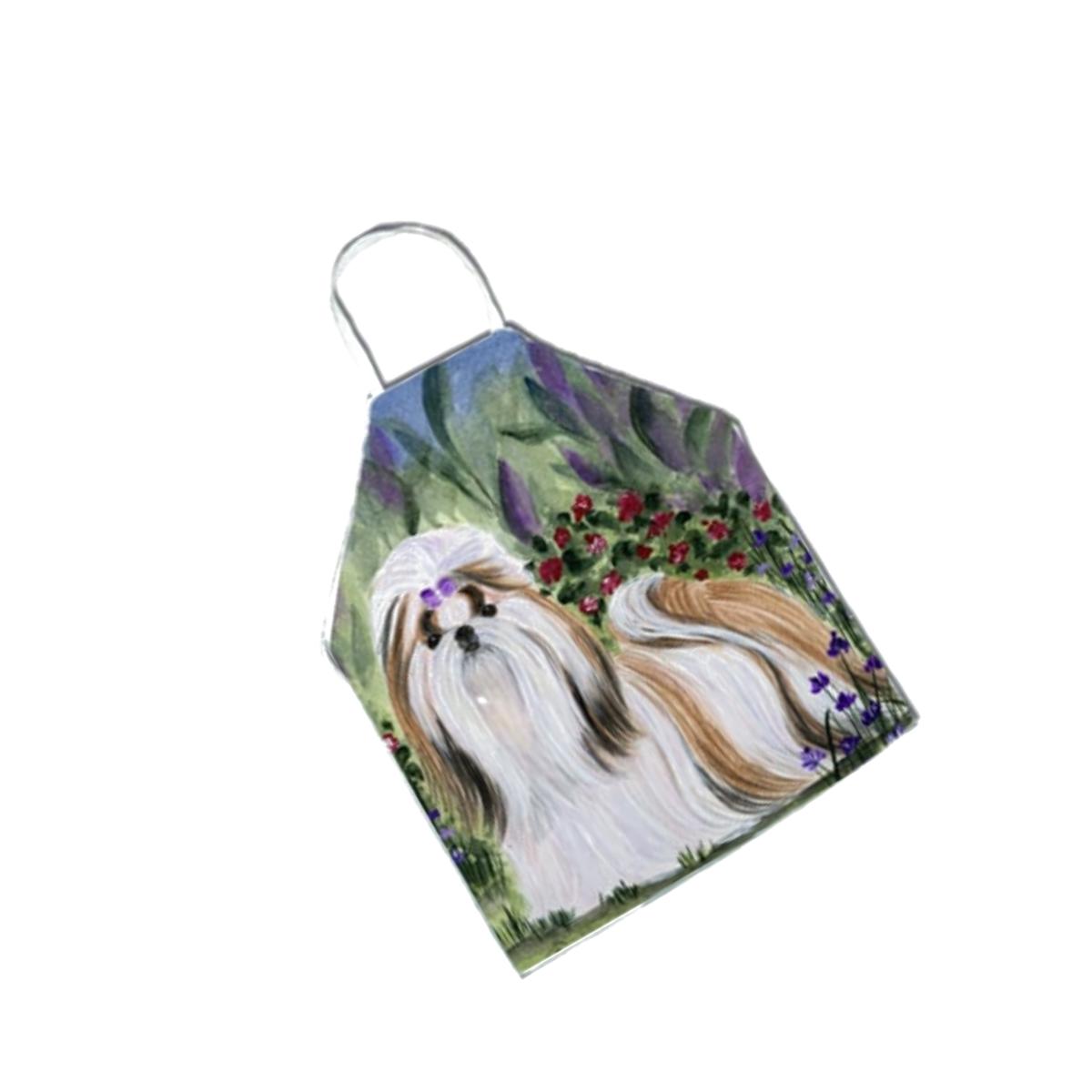 Picture of Carolines Treasures SS8034APRON Shih Tzu Apron - 27 H x 31 W in.