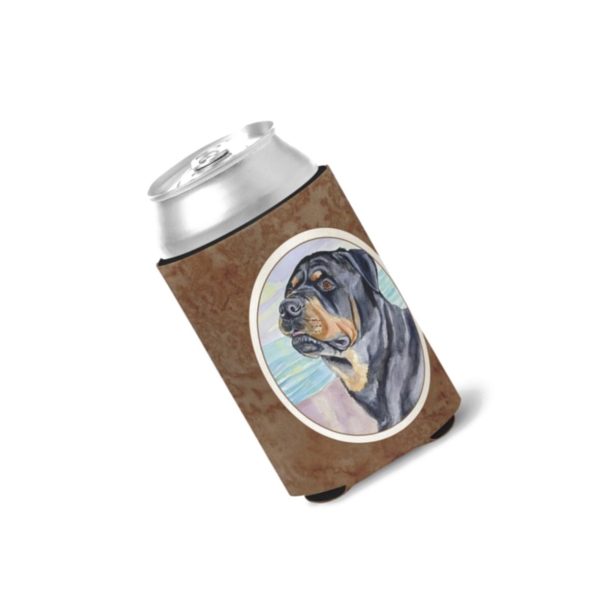 Picture of Carolines Treasures 7107CC Rottweiler Can or Bottle Hugger