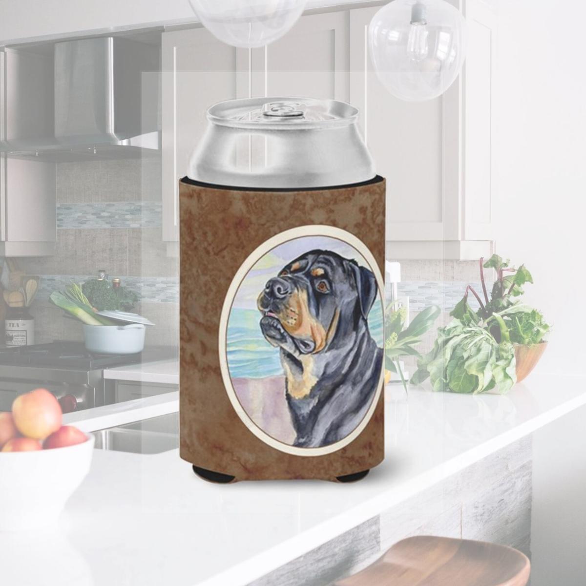 Picture of Carolines Treasures 7107CC Rottweiler Can or Bottle Hugger