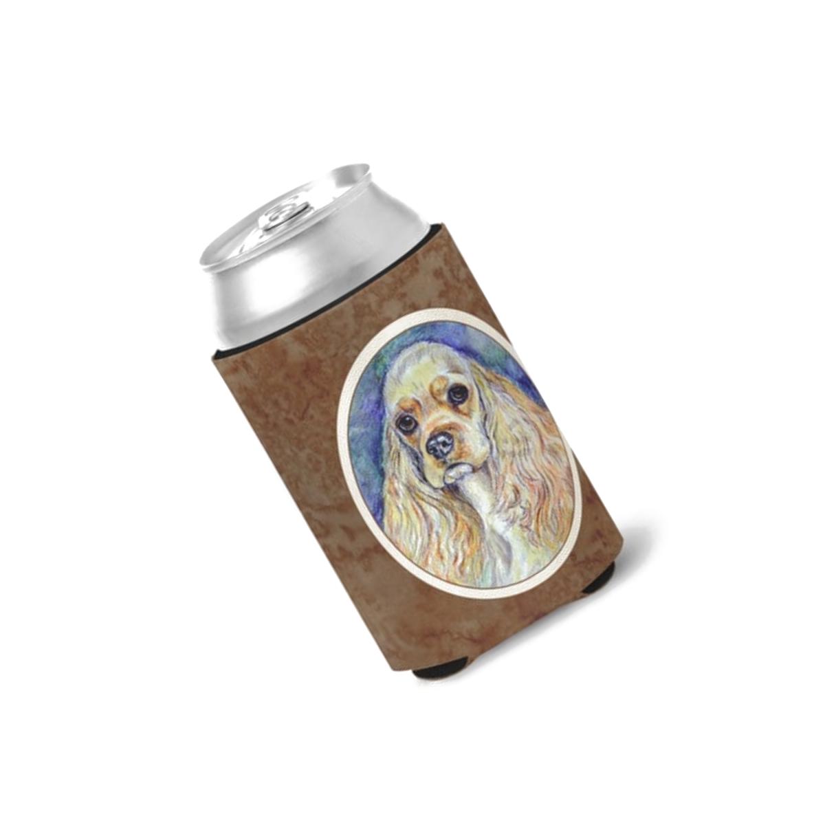 Picture of Carolines Treasures 7178CC Buff Cocker Spaniel Can or Bottle Hugger