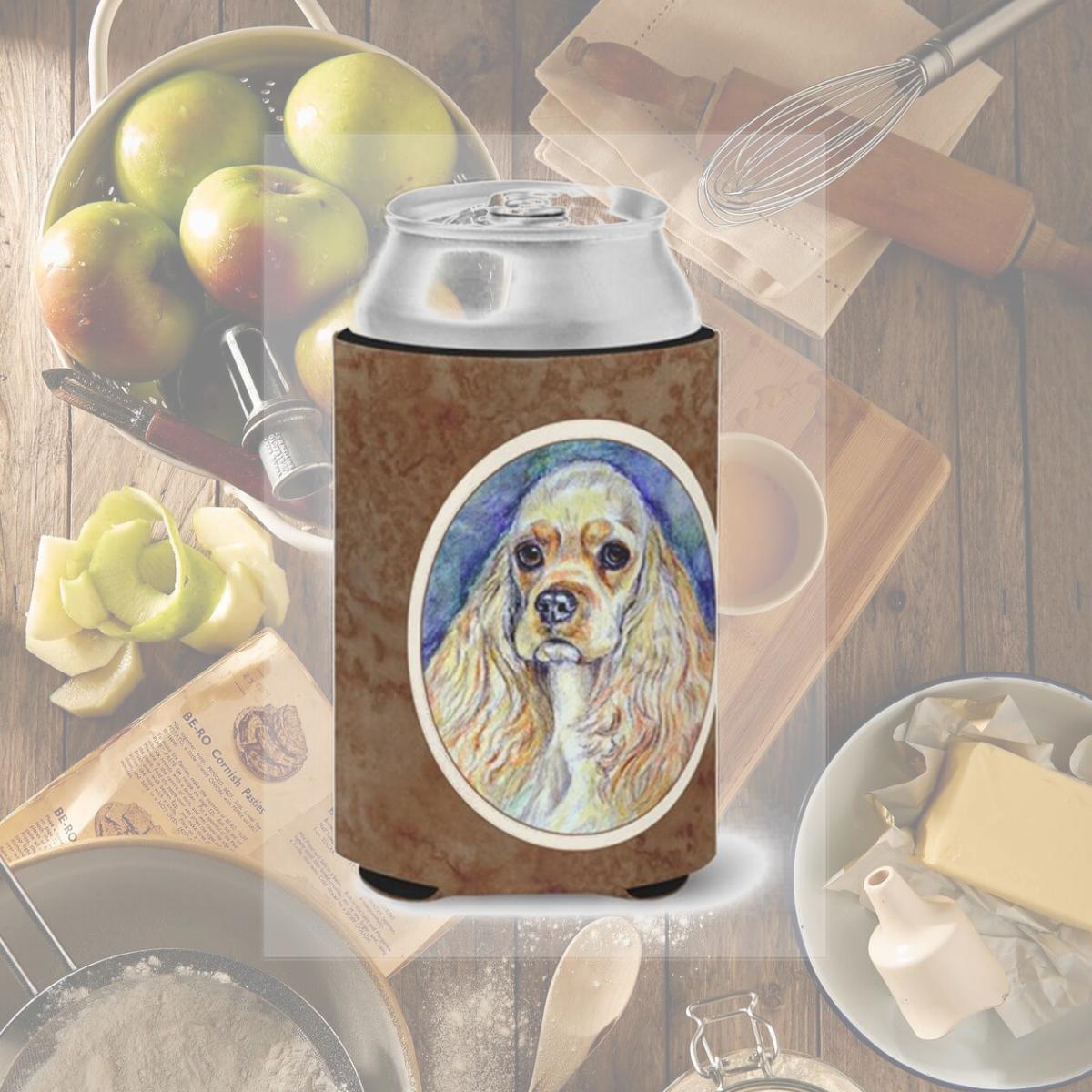 Picture of Carolines Treasures 7178CC Buff Cocker Spaniel Can or Bottle Hugger