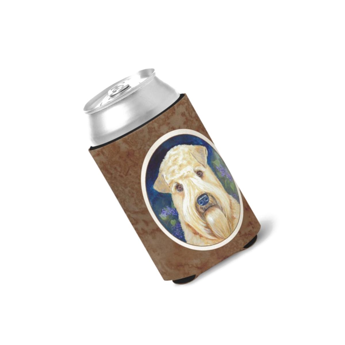 Picture of Carolines Treasures 7254CC Wheaten Terrier Soft Coated Can or Bottle Hugger