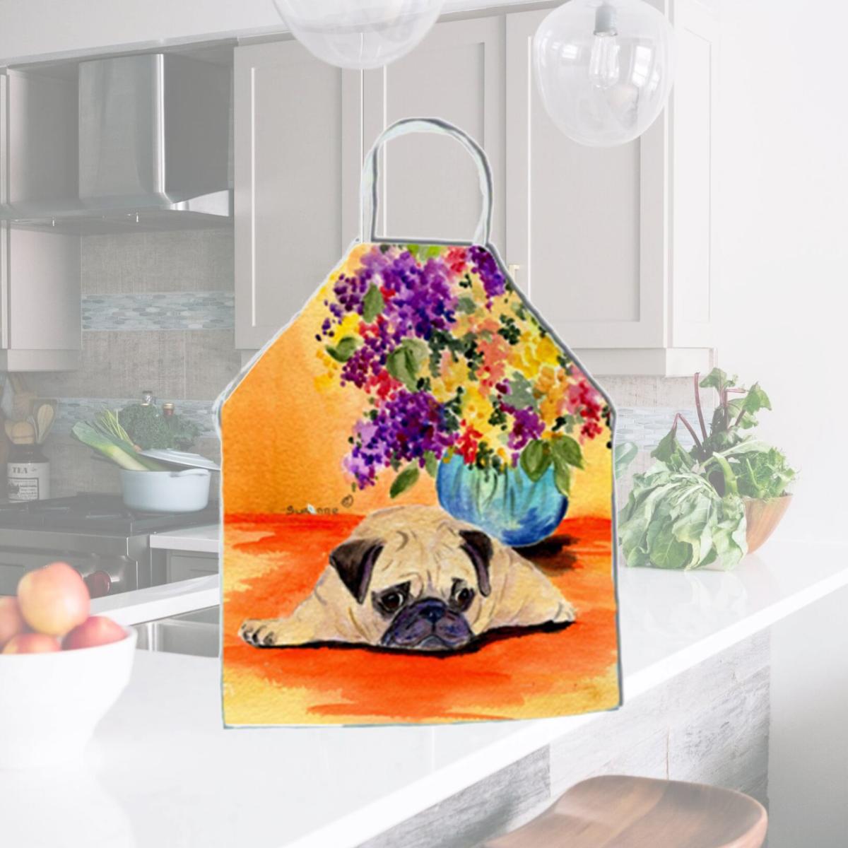 Picture of Carolines Treasures SS8294APRON Pug Apron - 27 x 31 in.