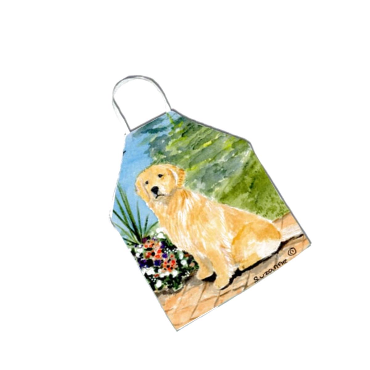 Picture of Carolines Treasures SS8758APRON Golden Retriever Apron - 27 x 31 in.