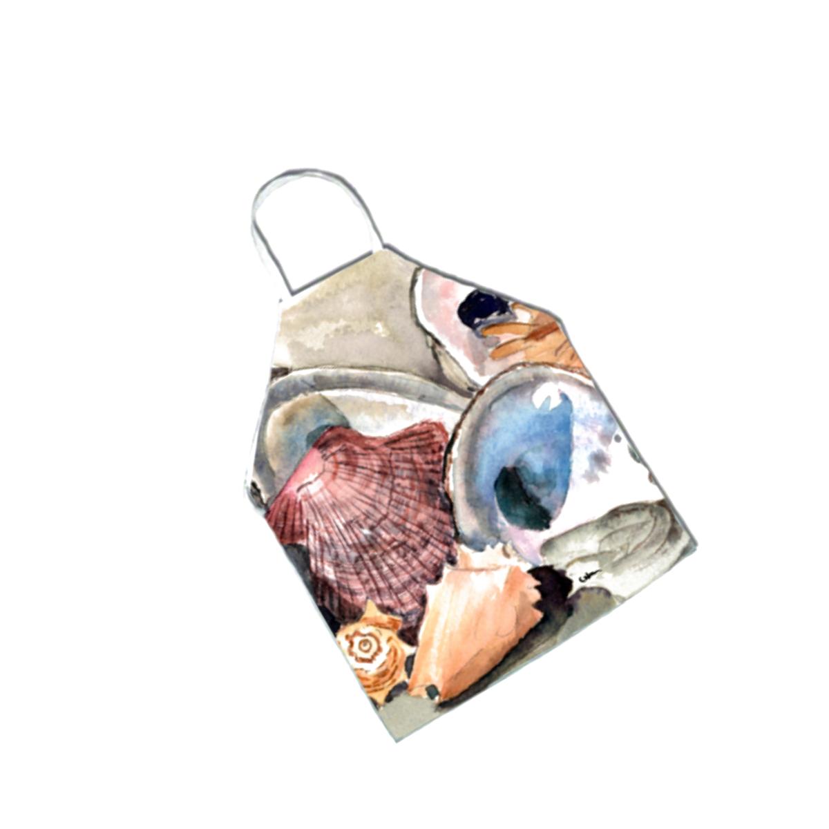 Picture of Carolines Treasures 8619APRON Sea Shells Apron - 27 x 31 in.