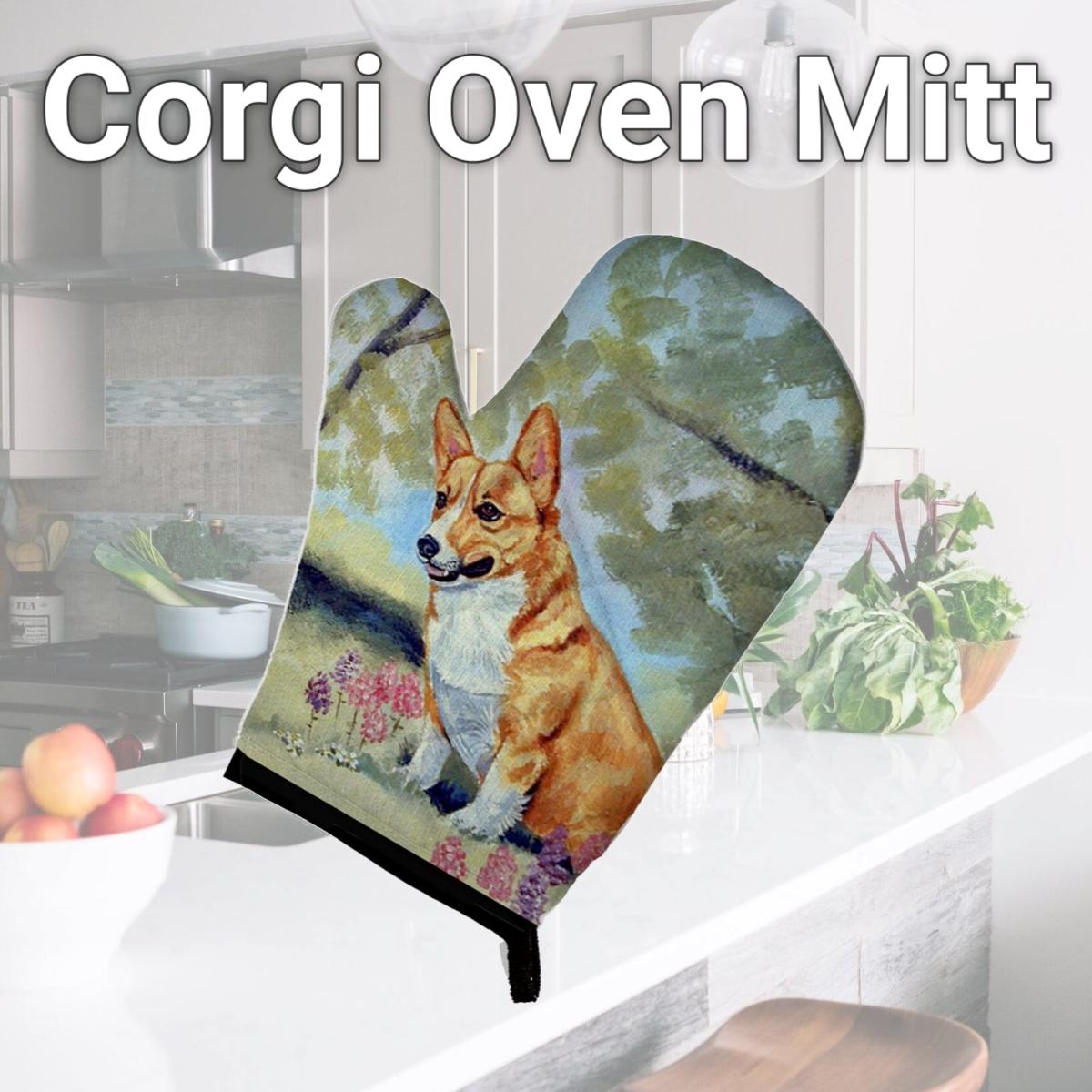 Picture of Carolines Treasures 7054OVMT Corgi Oven Mitt