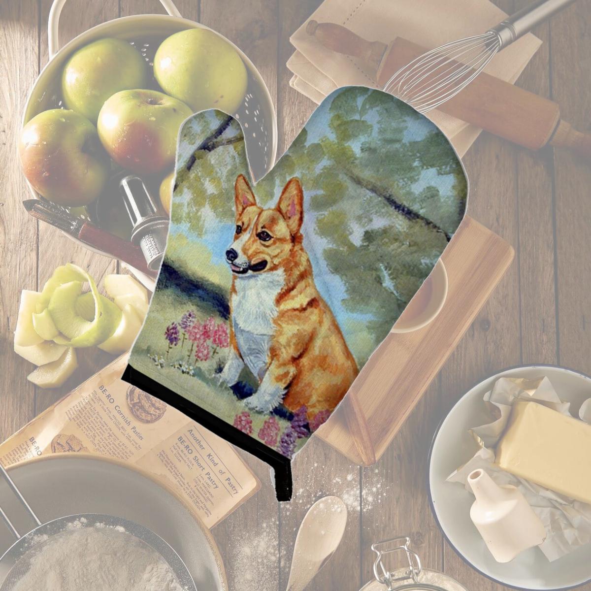 Picture of Carolines Treasures 7054OVMT Corgi Oven Mitt