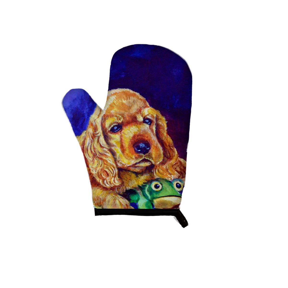 Picture of Carolines Treasures 7342OVMT Cocker Spaniel with Frog Oven Mitt