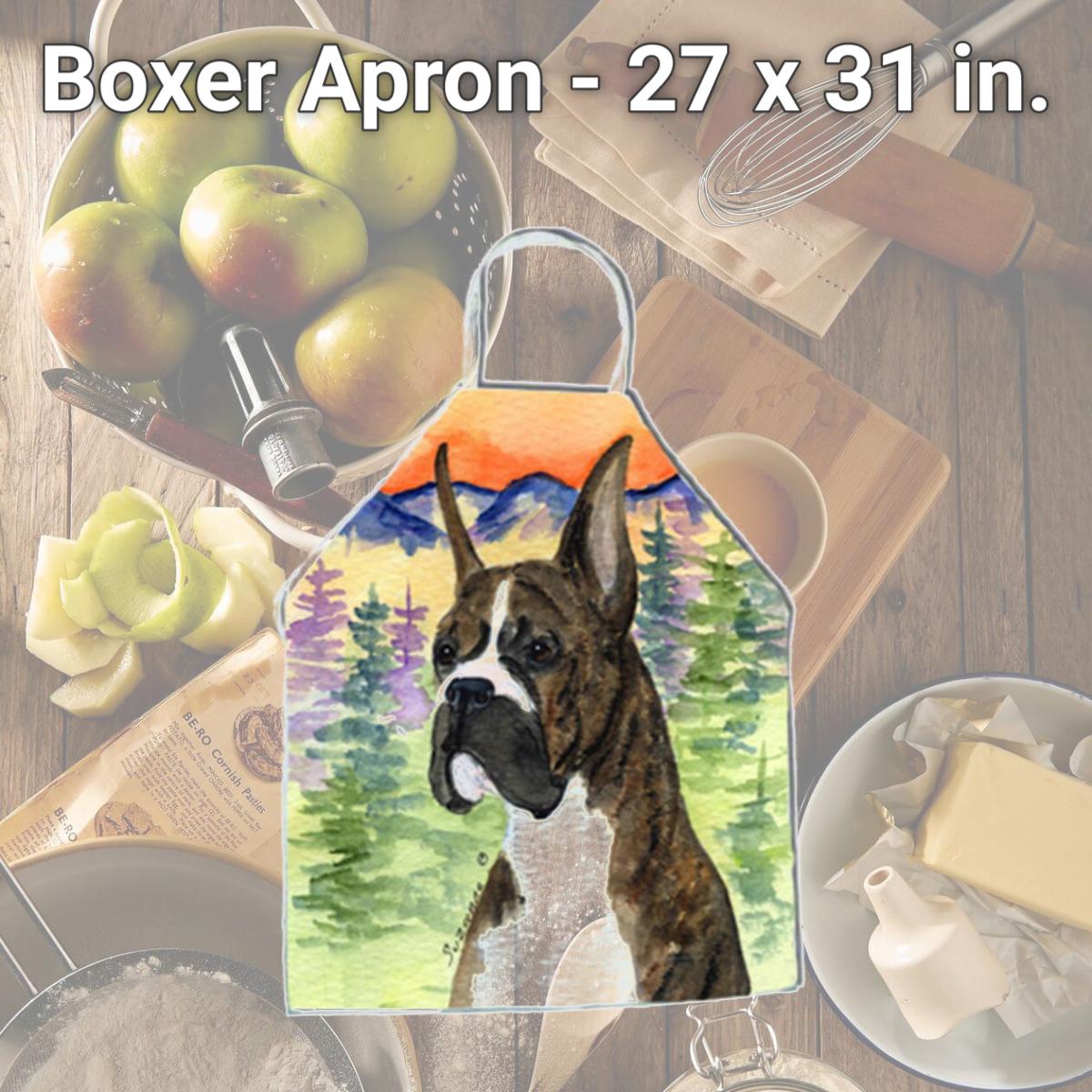 Picture of Carolines Treasures SS8199APRON Boxer Apron - 27 x 31 in.