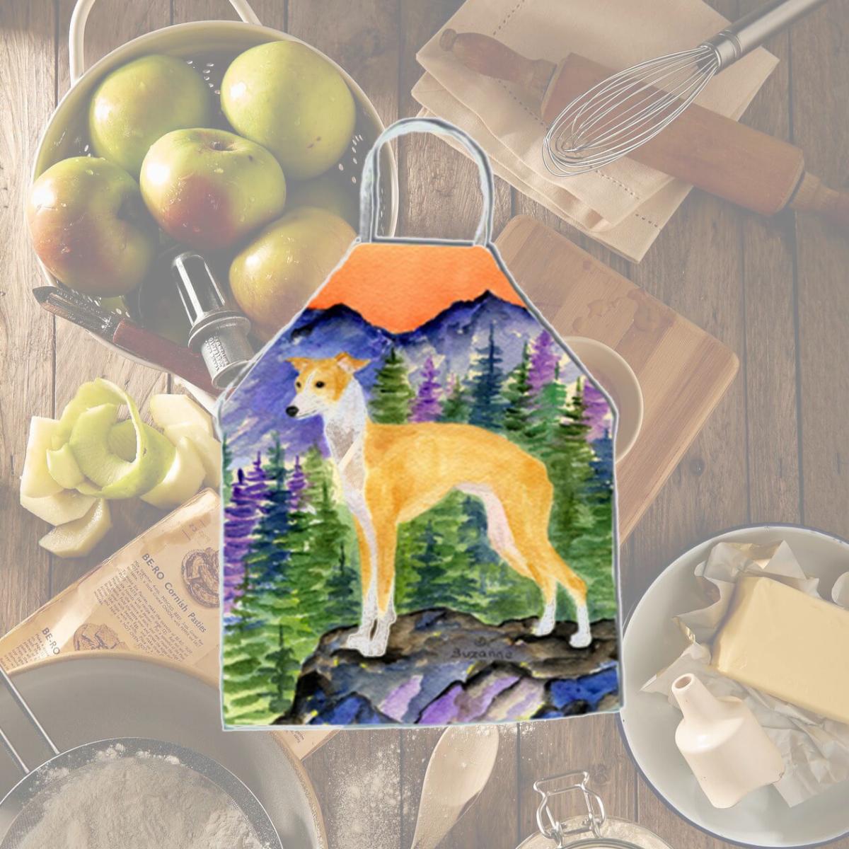 Picture of Carolines Treasures SS8225APRON Italian Greyhound Apron - 27 x 31 in.
