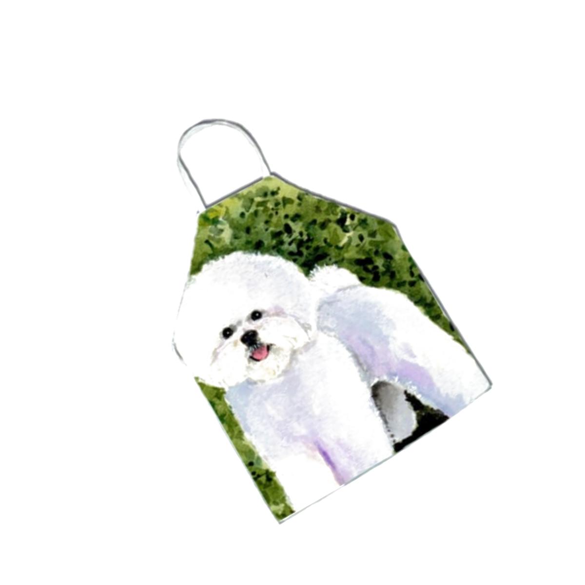 Picture of Carolines Treasures SS8712APRON Bichon Frise Apron - 27 x 31 in.
