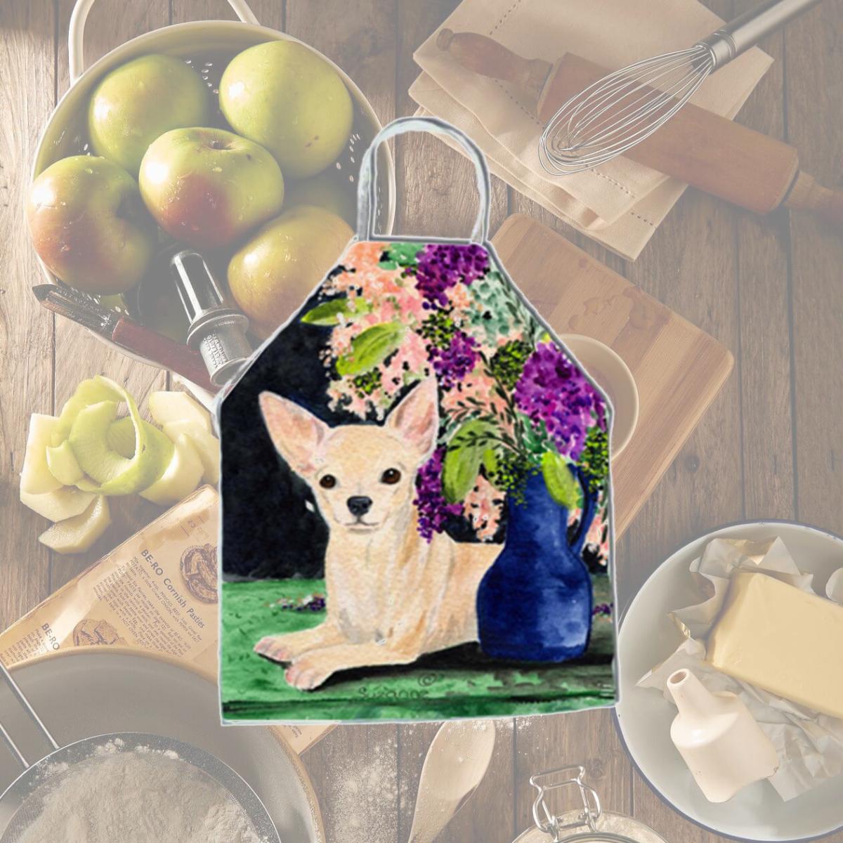 Picture of Carolines Treasures SS8289APRON Chihuahua Apron - 27 x 31 in.