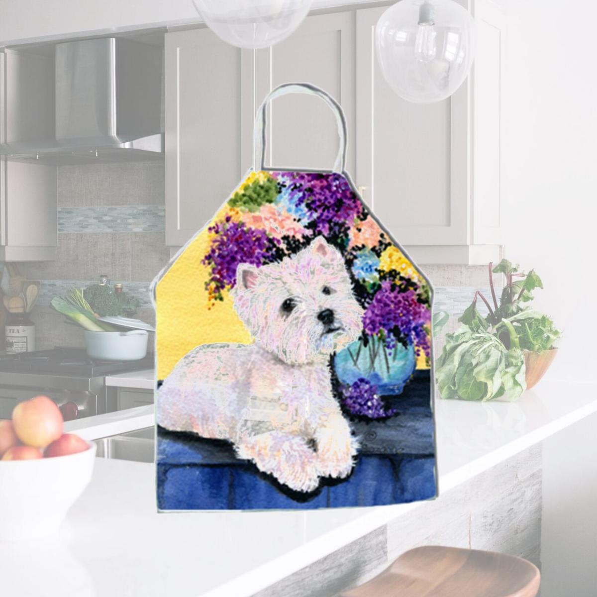 Picture of Carolines Treasures SS8291APRON Westie Apron - 27 x 31 in.