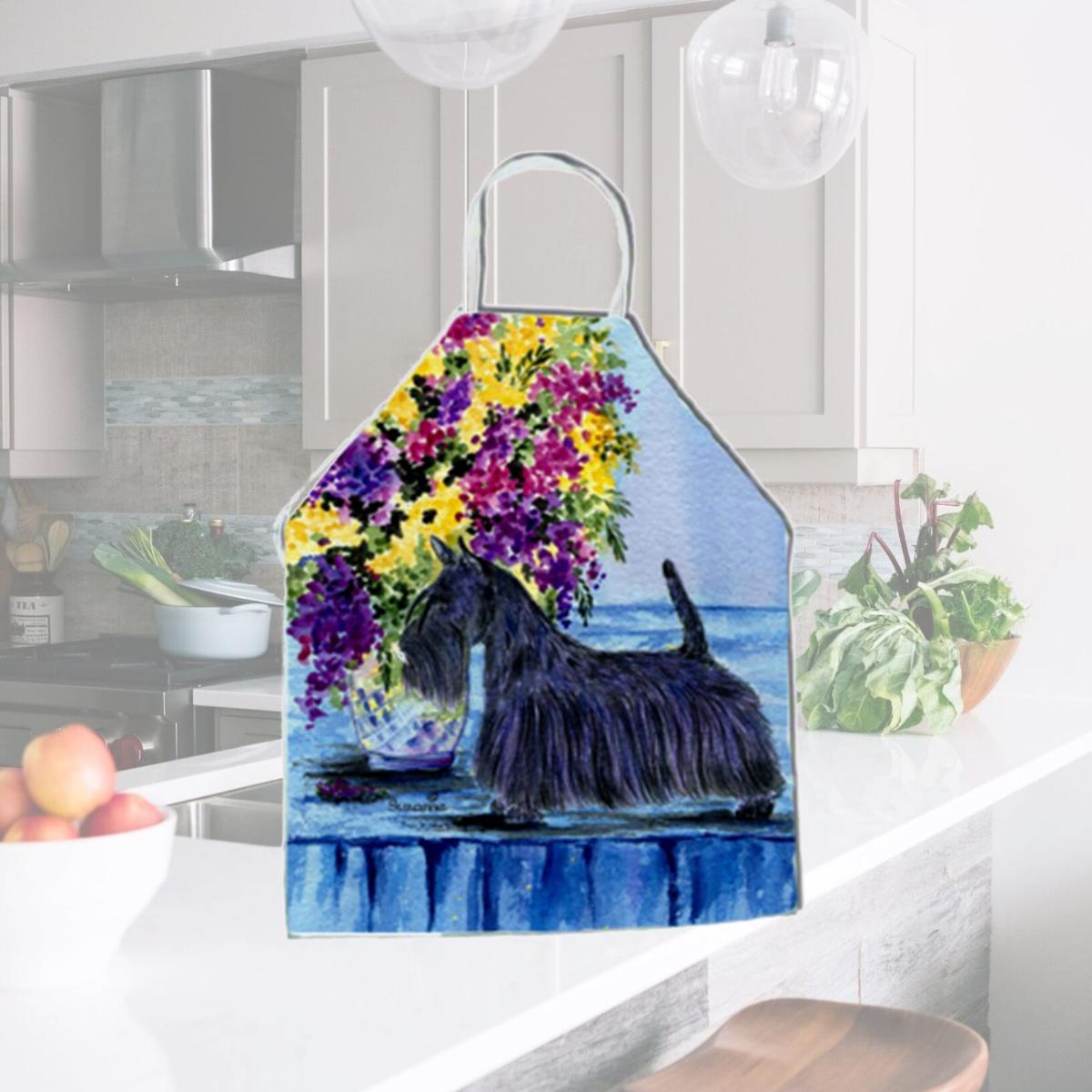 Picture of Carolines Treasures SS8309APRON Scottish Terrier Apron - 27 x 31 in.
