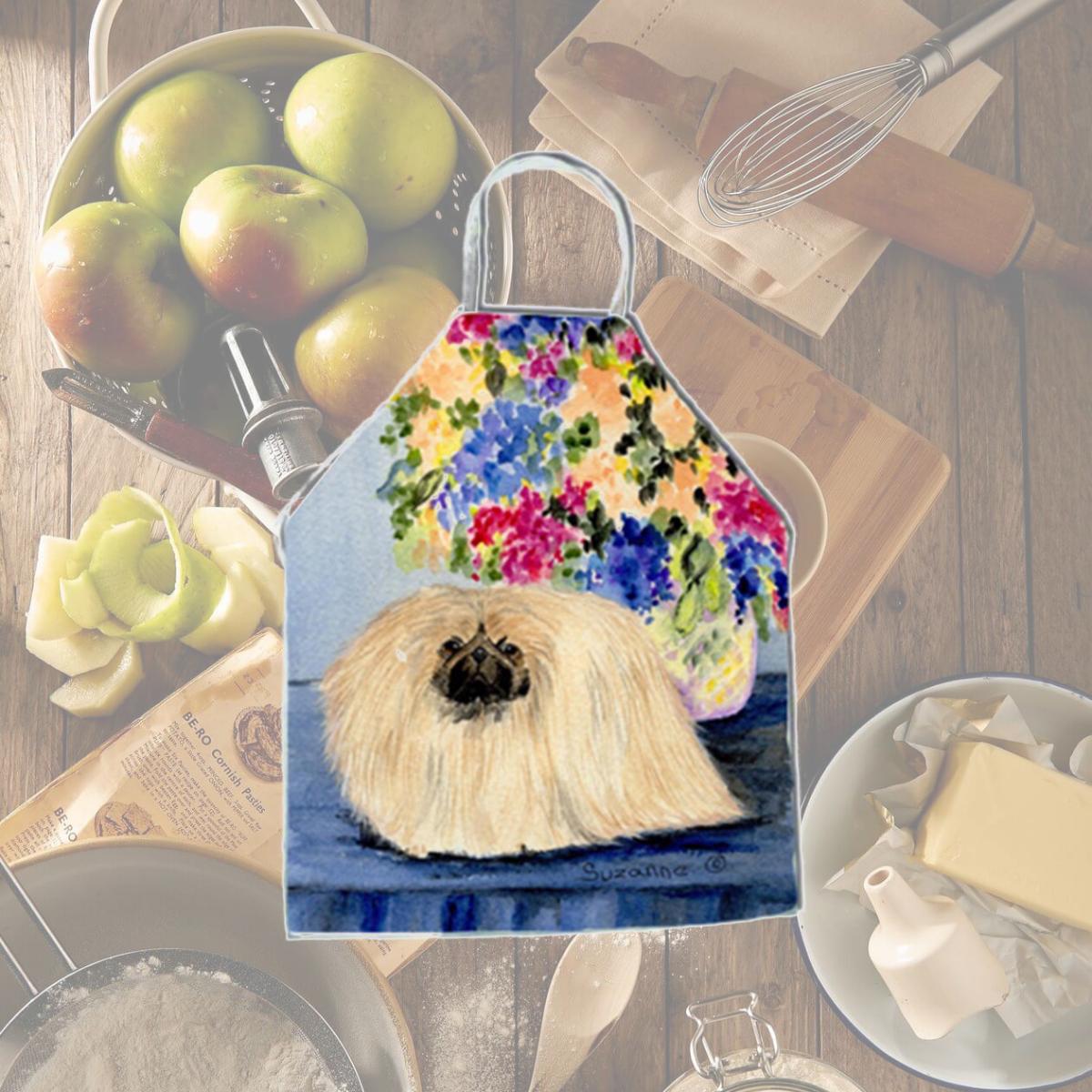 Picture of Carolines Treasures SS8315APRON Pekingese Apron - 27 x 31 in.
