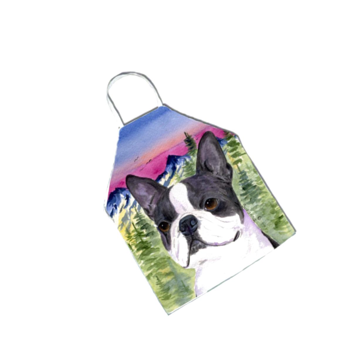 Picture of Carolines Treasures SS8339APRON Boston Terrier Apron - 27 x 31 in.