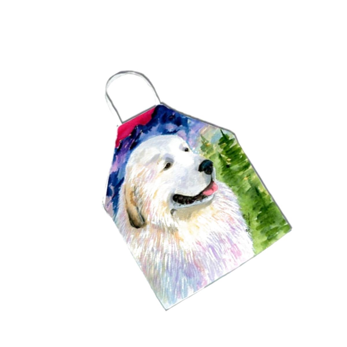 Picture of Carolines Treasures SS8473APRON Great Pyrenees Apron - 27 x 31 in.
