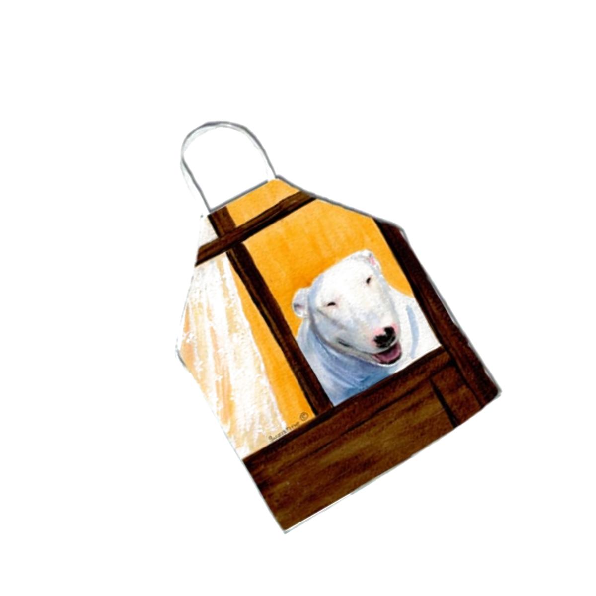 Picture of Carolines Treasures SS8542APRON Bull Terrier Apron - 27 x 31 in.