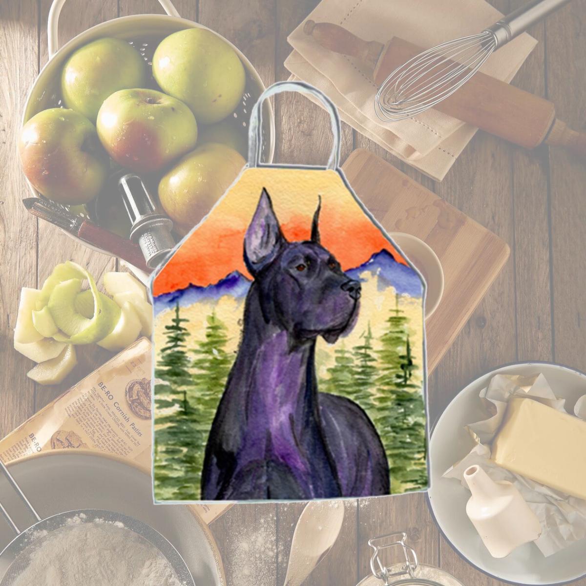 Picture of Carolines Treasures SS8642APRON Great Dane Apron - 27 x 31 in.