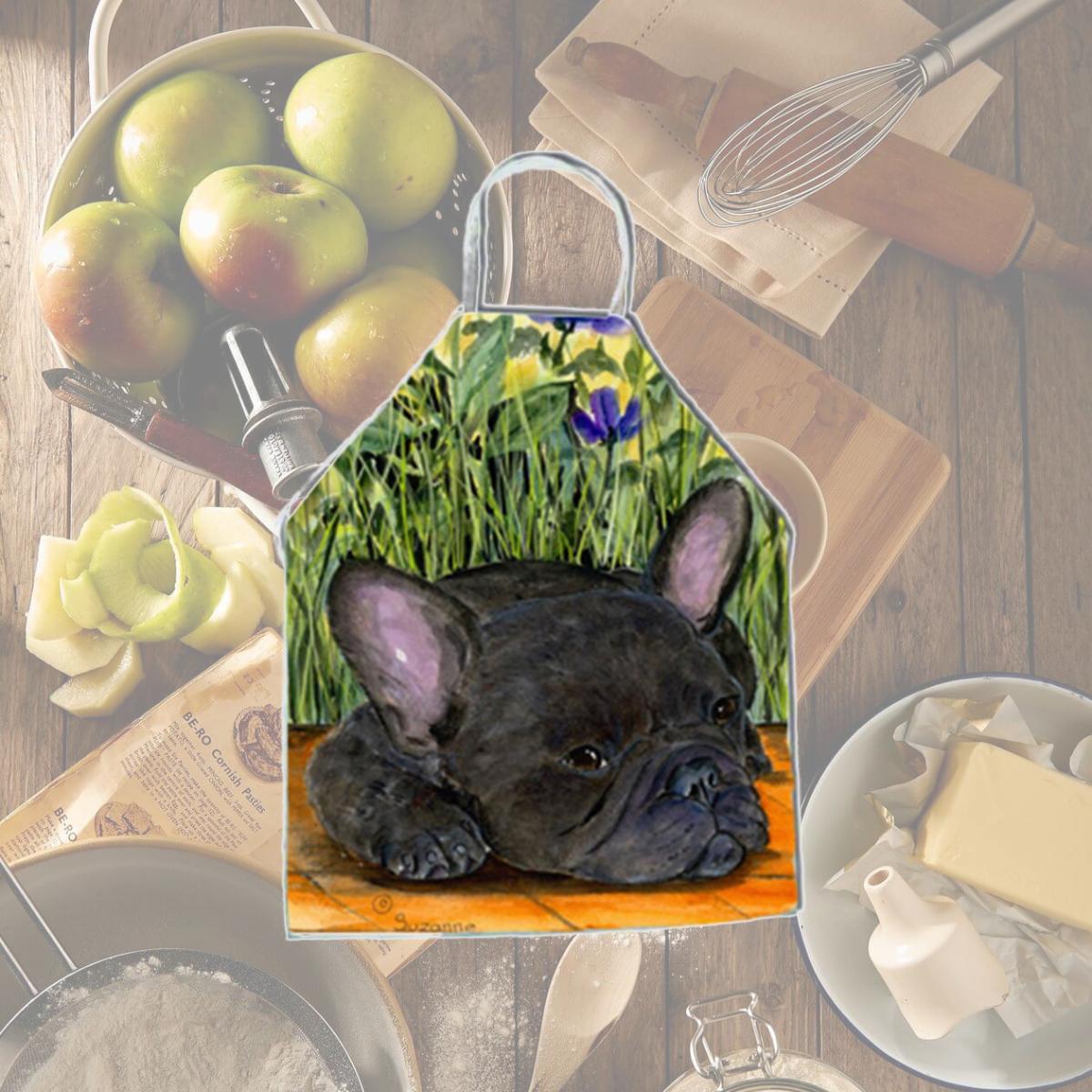 Picture of Carolines Treasures SS8674APRON French Bulldog Apron - 27 x 31 in.