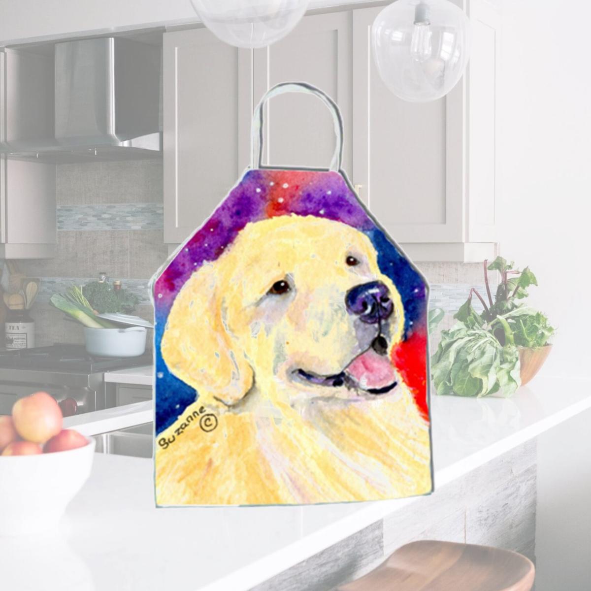 Picture of Carolines Treasures SS8753APRON Golden Retriever Apron - 27 x 31 in.