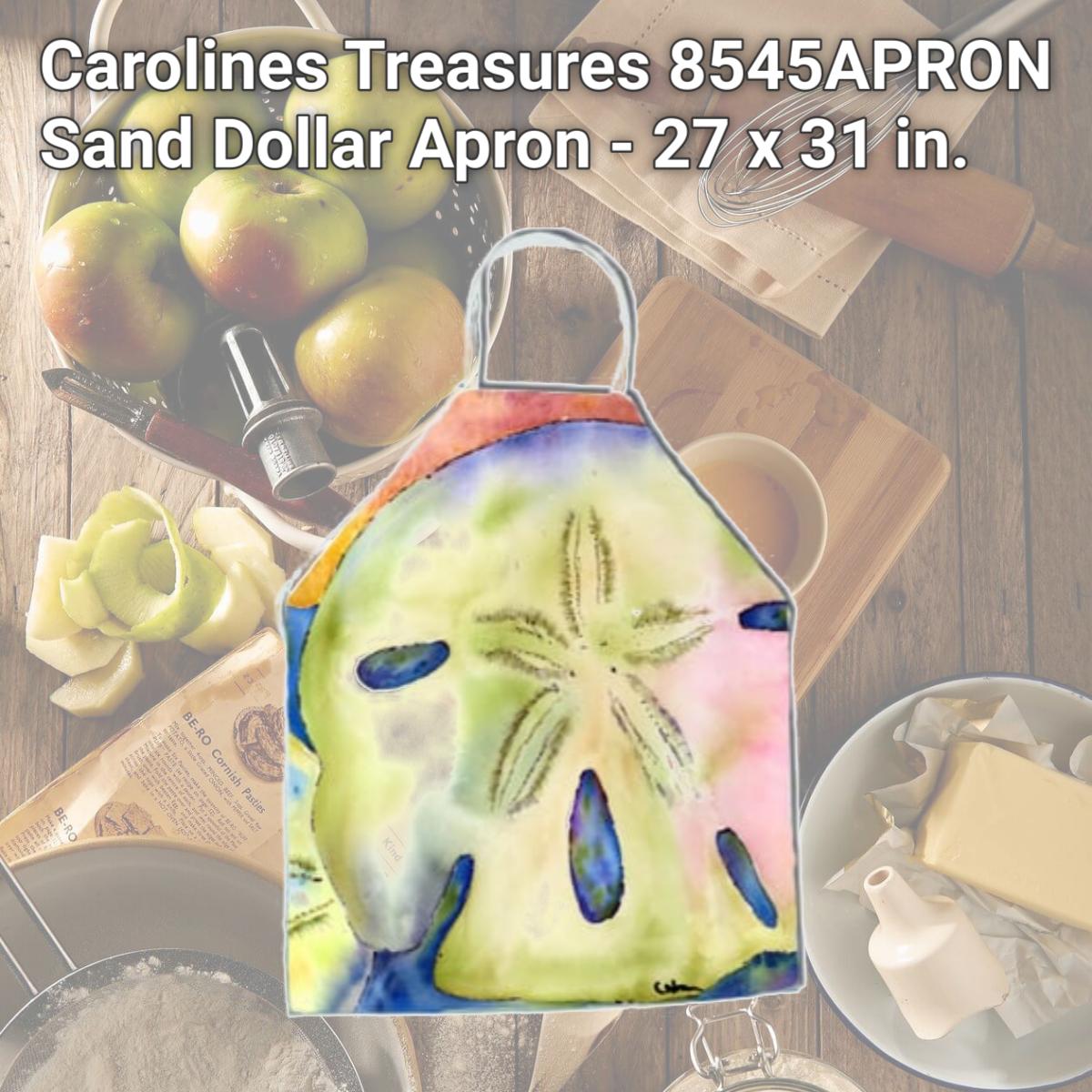 Picture of Carolines Treasures 8545APRON Sand Dollar Apron - 27 x 31 in.