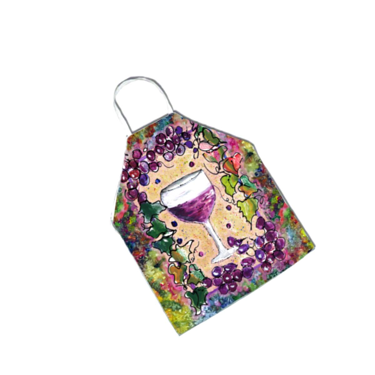 Picture of Carolines Treasures 8616APRON Wine Apron - 27 x 31 in.