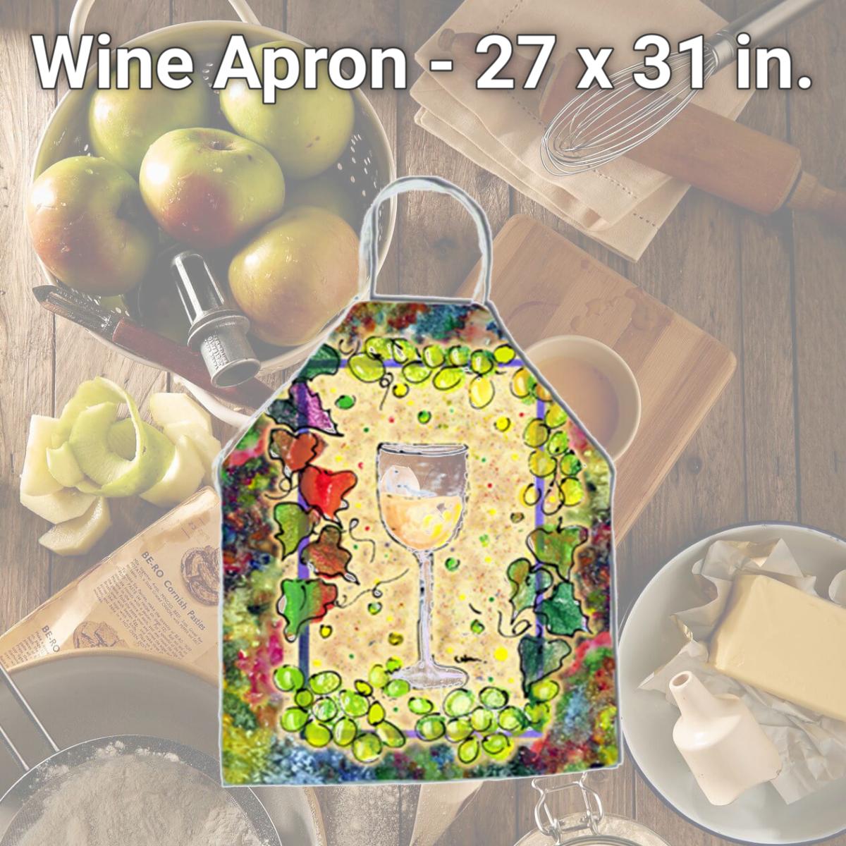 Picture of Carolines Treasures 8617APRON Wine Apron - 27 x 31 in.