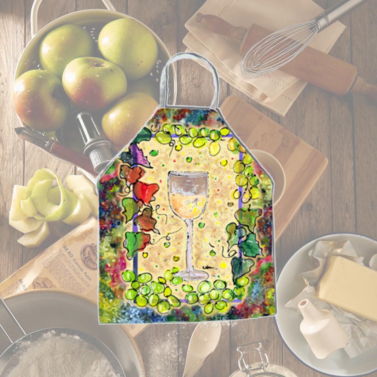 Picture of Carolines Treasures 8617APRON Wine Apron - 27 x 31 in.